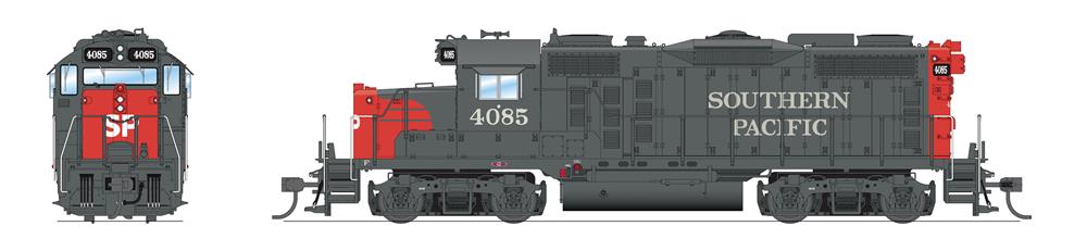 Broadway Limited 7462 HO SP EMD GP20 Diesel Locomotive with Sound/DC/DCC #4085