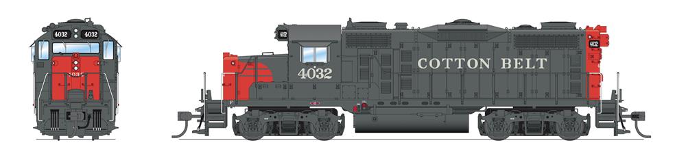 Broadway Limited 7465 HO SSW EMD GP20 Diesel Locomotive with Sound/DC/DCC #4035