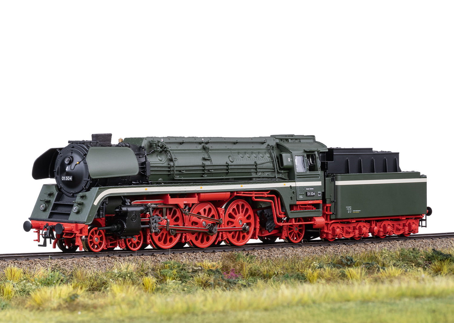 Marklin 38205 HO DR Class 01.5 Express Steam Locomotive with Coal Tender #01 504