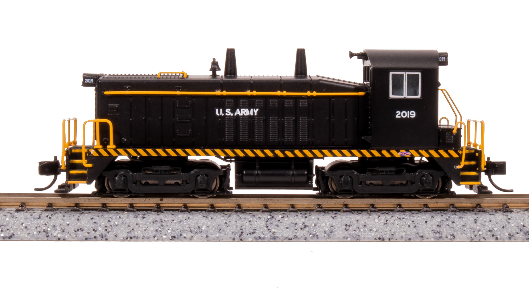 Broadway Limited 7526 N USAX U.S. Army EMD SW8 Diesel Locomotive Sound/DCC #2019