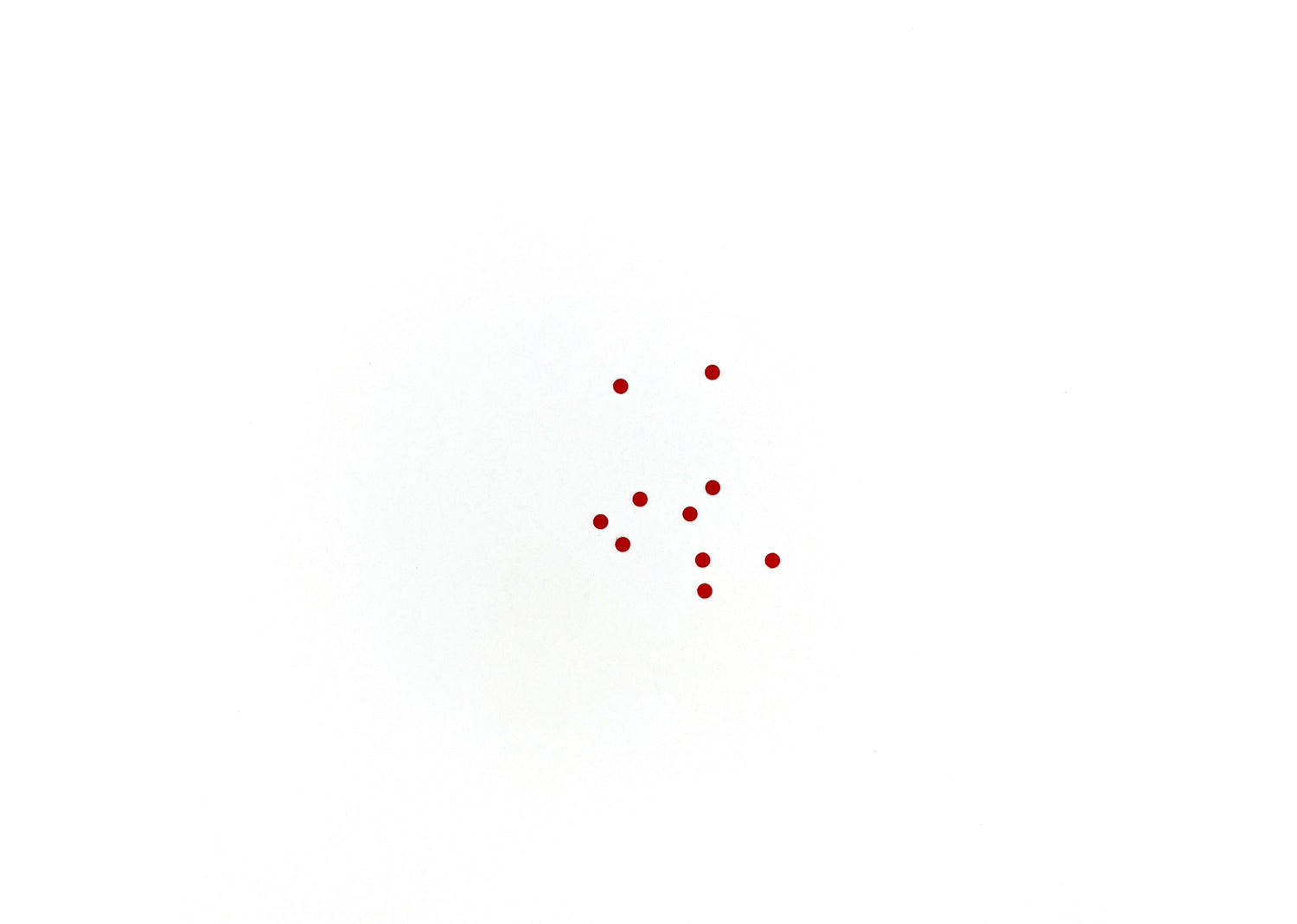 Marklin E720010 Model Train Red Disk (Pack of 10)