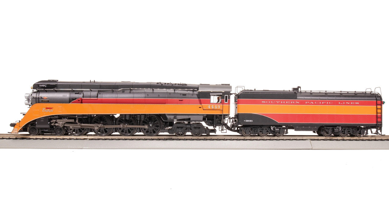 Broadway Limited 7610 HO SP Daylight GS-4 Steam Loco - Sound/DC/DCC, Smoke #4449