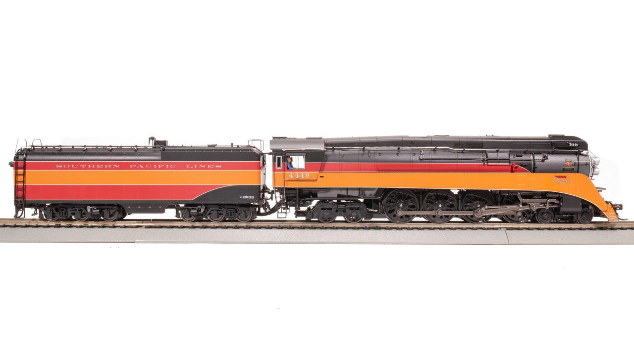Broadway Limited 7610 HO SP Daylight GS-4 Steam Loco - Sound/DC/DCC, Smoke #4449