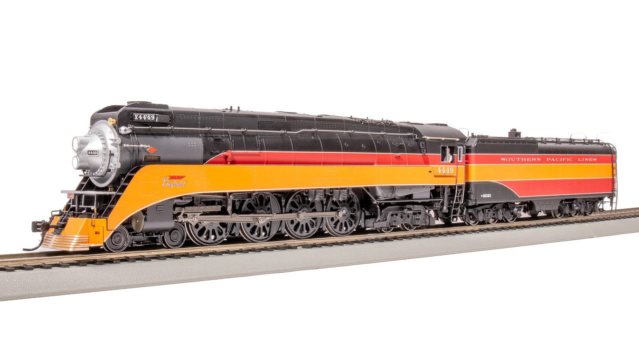 Broadway Limited 7610 HO SP Daylight GS-4 Steam Loco - Sound/DC/DCC, Smoke #4449