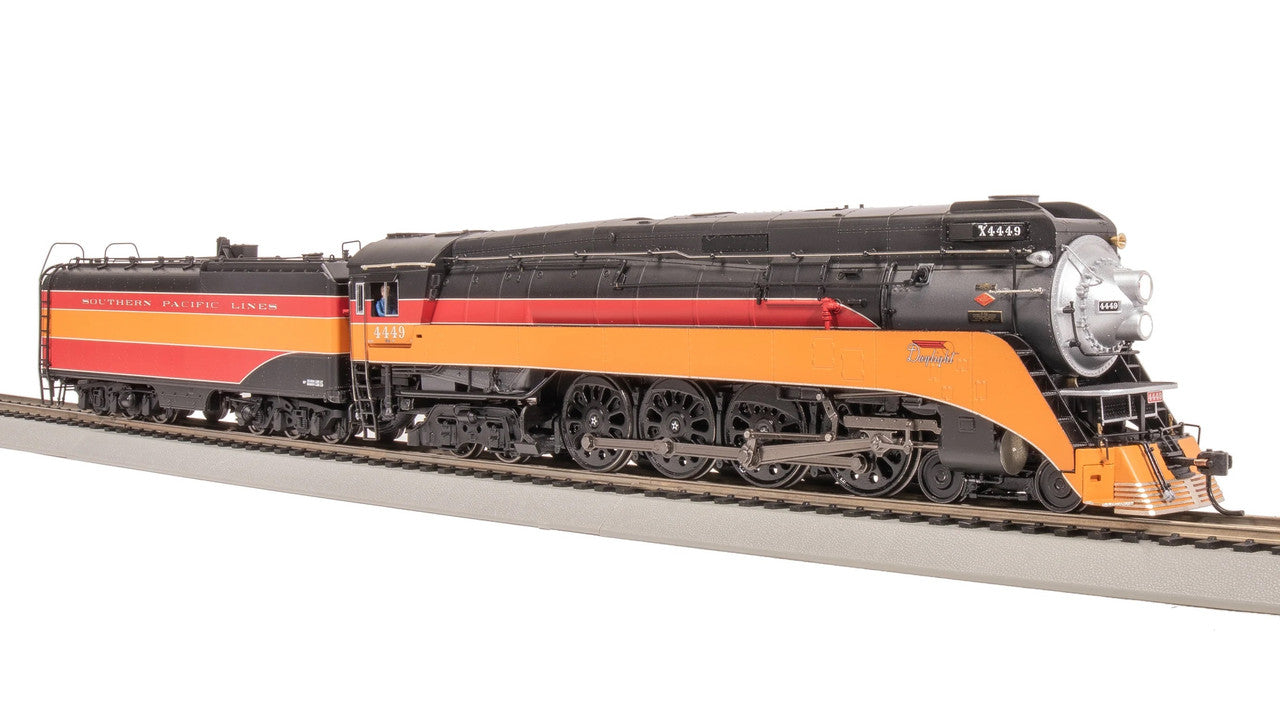 Broadway Limited 7610 HO SP Daylight GS-4 Steam Loco - Sound/DC/DCC, Smoke #4449