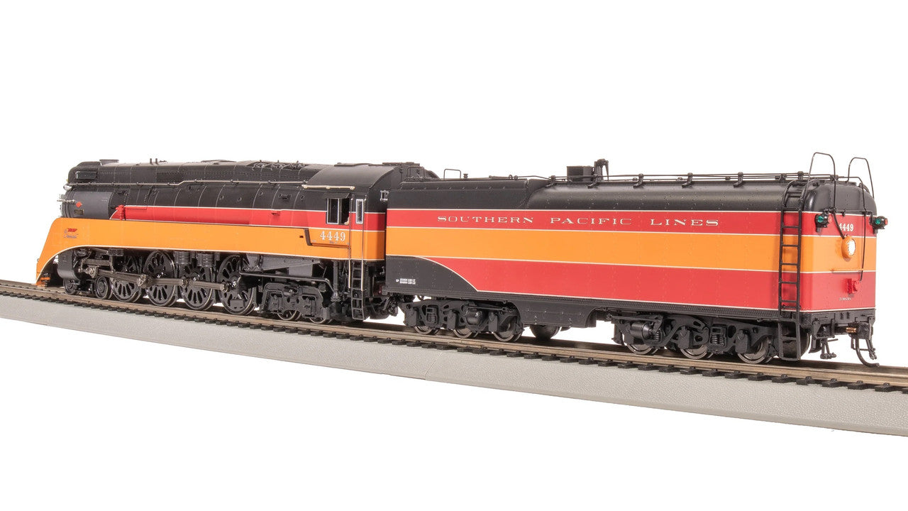 Broadway Limited 7610 HO SP Daylight GS-4 Steam Loco - Sound/DC/DCC, Smoke #4449