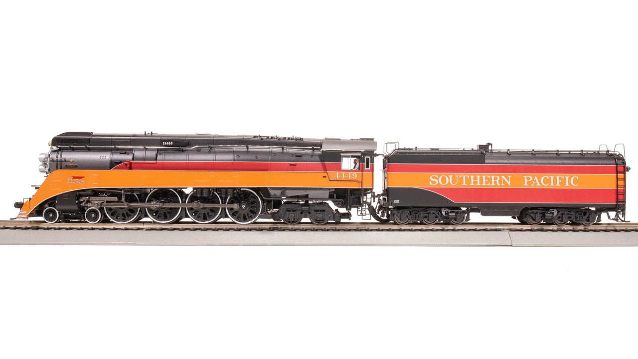 Broadway Limited 7611 HO SP Daylight GS-4 Steam Loco - Sound/DC/DCC, Smoke #4449