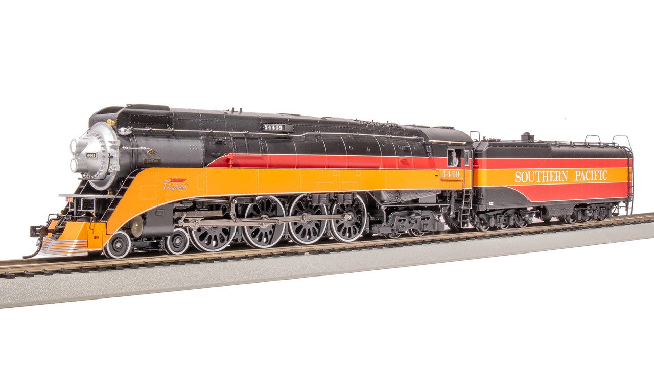 Broadway Limited 7611 HO SP Daylight GS-4 Steam Loco - Sound/DC/DCC, Smoke #4449