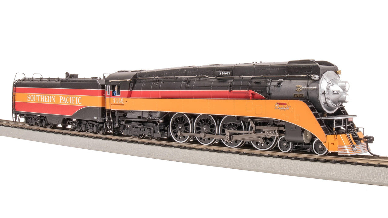 Broadway Limited 7611 HO SP Daylight GS-4 Steam Loco - Sound/DC/DCC, Smoke #4449