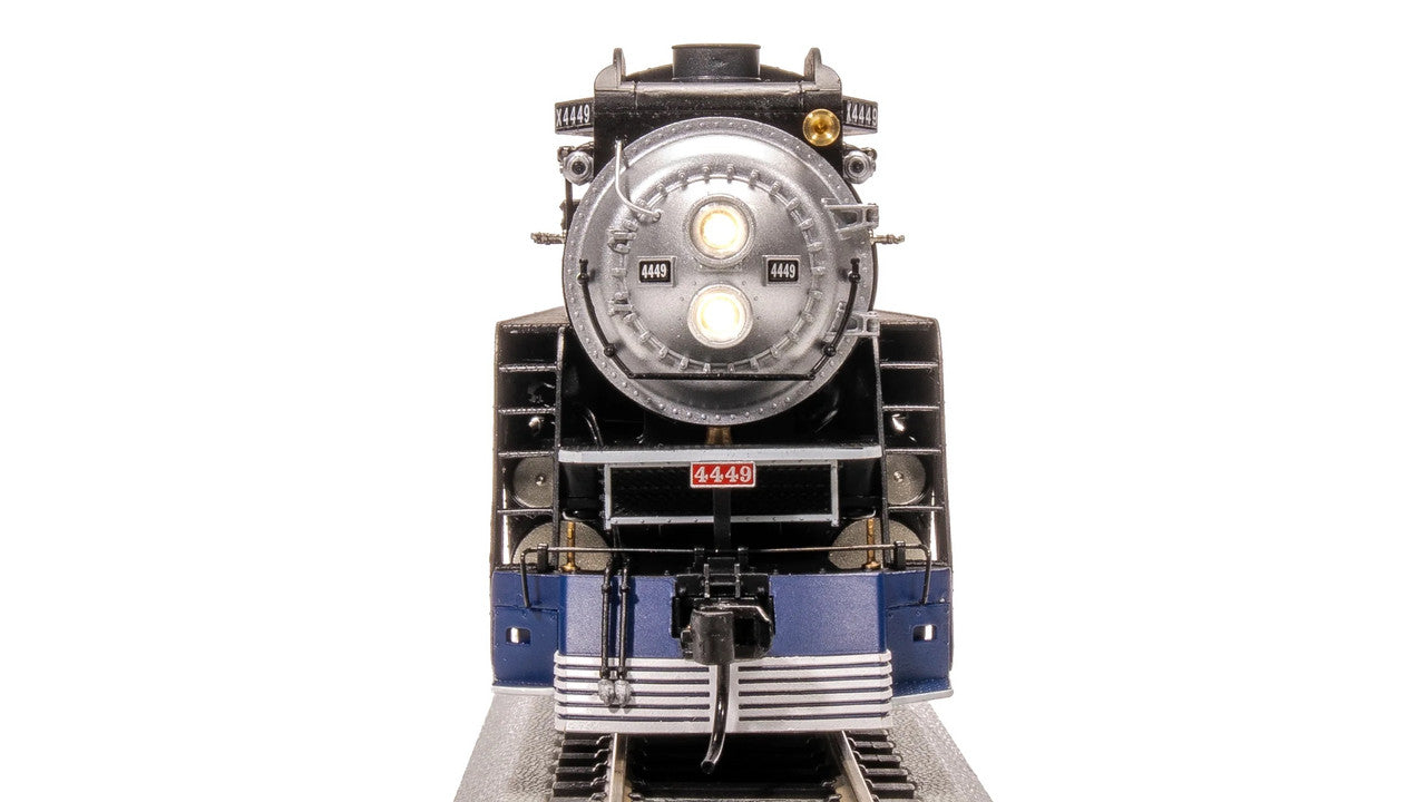 Broadway Limited 7612 HO SP GS-4 1975 AFT Steam Loco - Sound/DC/DCC, Smoke #4449