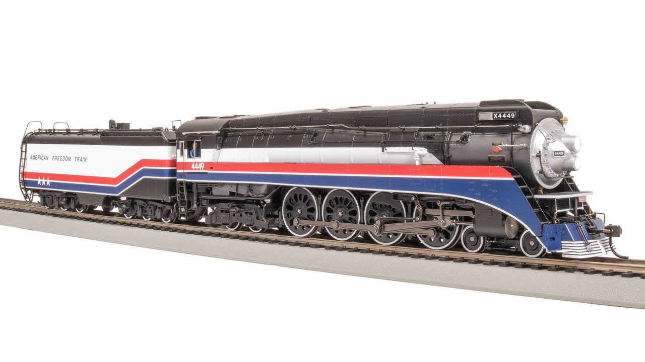 Broadway Limited 7612 HO SP GS-4 1975 AFT Steam Loco - Sound/DC/DCC, Smoke #4449