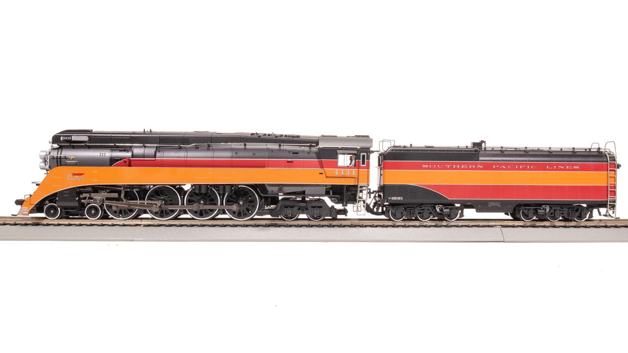 Broadway Limited 7613 HO SP Daylight GS-4 Steam Loco - Sound/DC/DCC, Smoke #4434