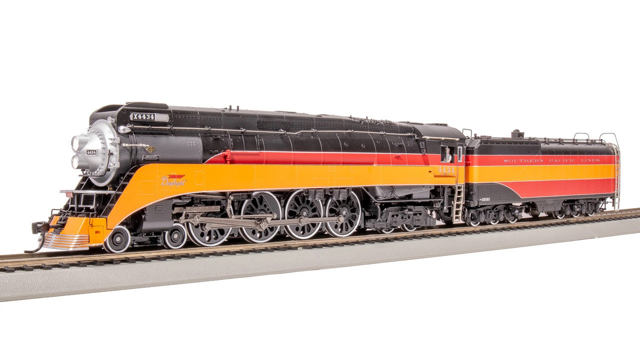 Broadway Limited 7613 HO SP Daylight GS-4 Steam Loco - Sound/DC/DCC, Smoke #4434