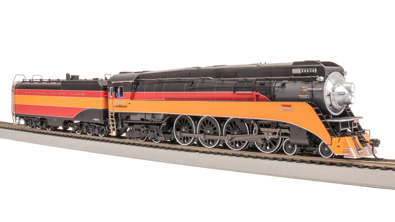 Broadway Limited 7613 HO SP Daylight GS-4 Steam Loco - Sound/DC/DCC, Smoke #4434