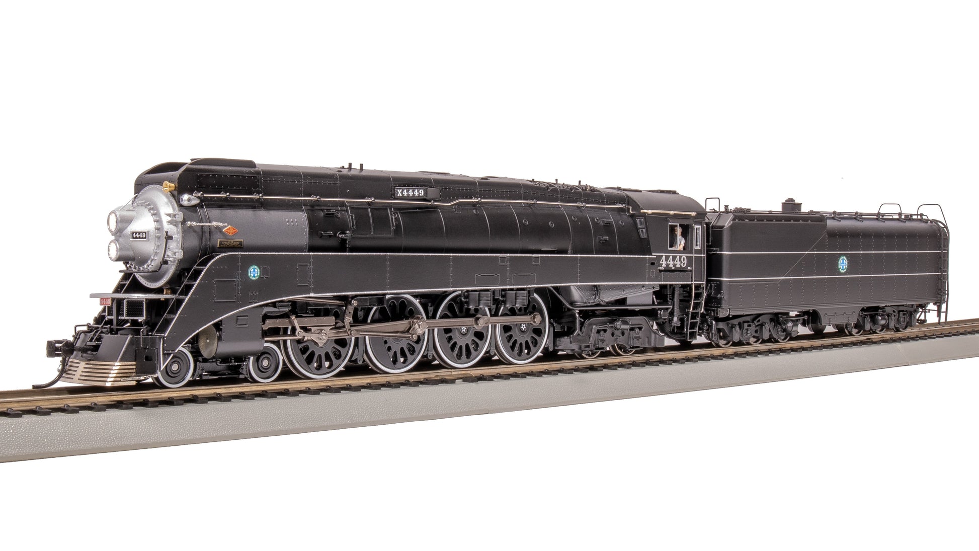 Broadway Limited 7621 HO SP GS-4 Steam Loco - Paragon4 Sound/DC/DCC, Smoke #4449