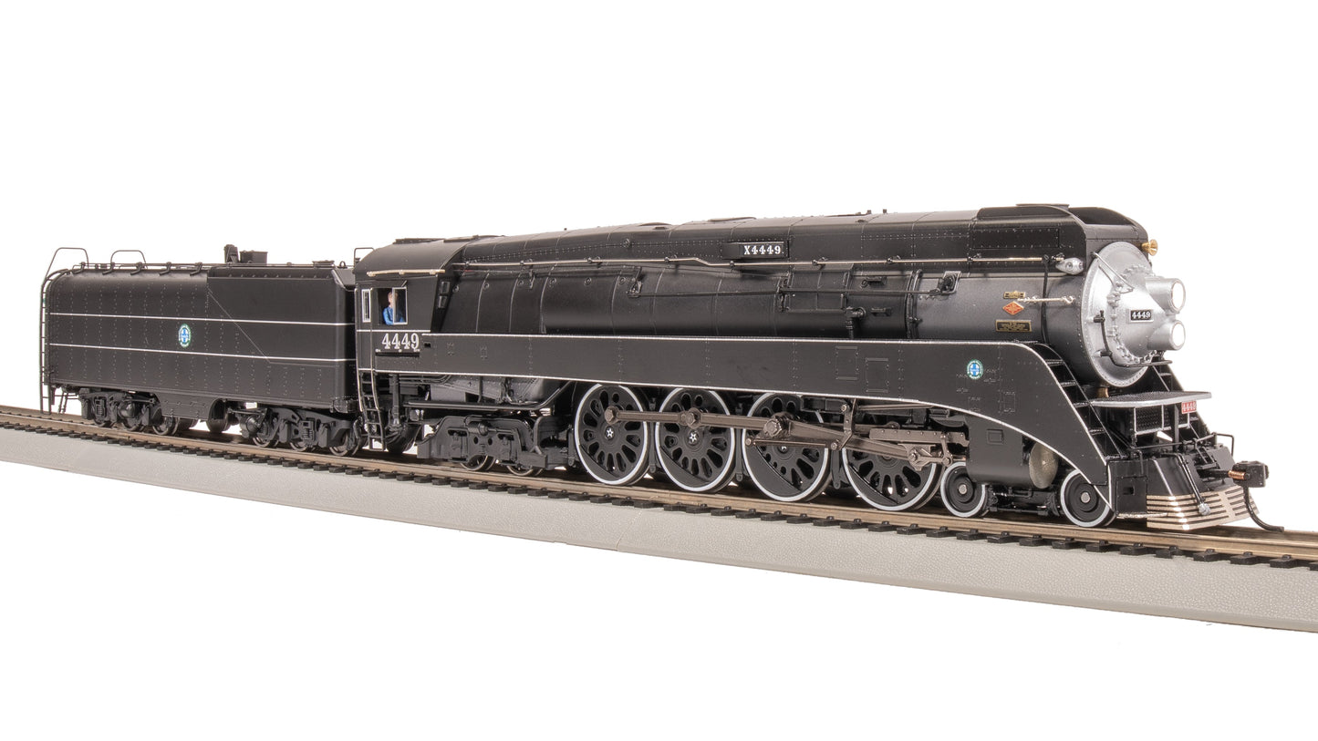 Broadway Limited 7621 HO SP GS-4 Steam Loco - Paragon4 Sound/DC/DCC, Smoke #4449