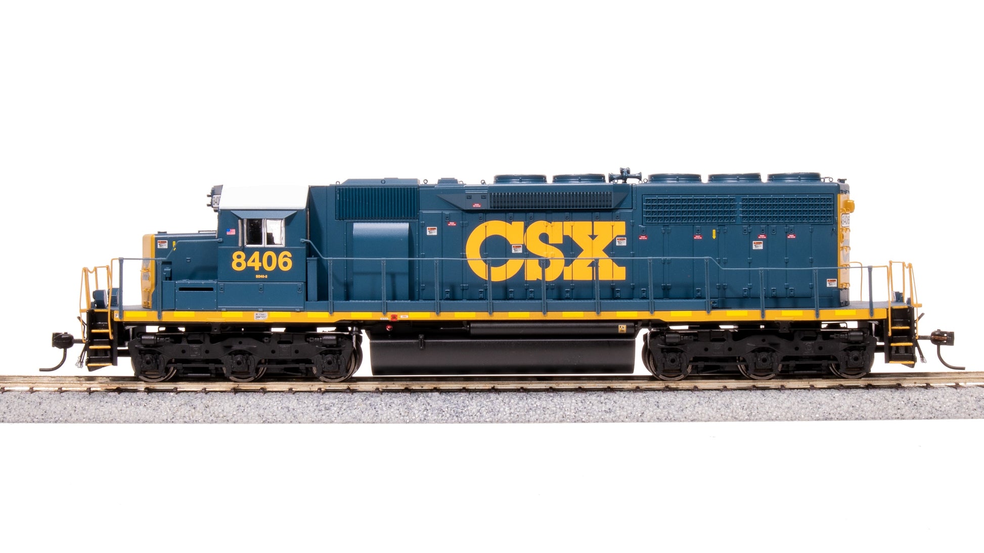 Broadway Limited 7641 HO CSX EMD SD40 Diesel Locomotive Paragon4 Sound/DCC #8413