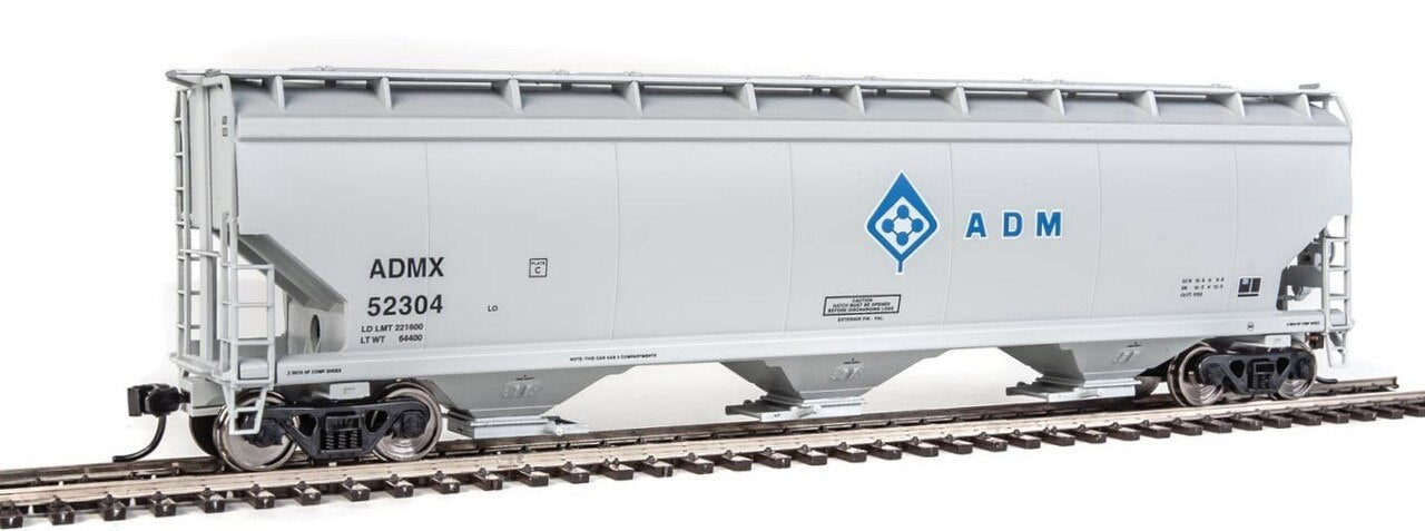 Walthers 910-7657 HO ADMX 60' NSC 5150 3-Bay Covered Hopper #52304