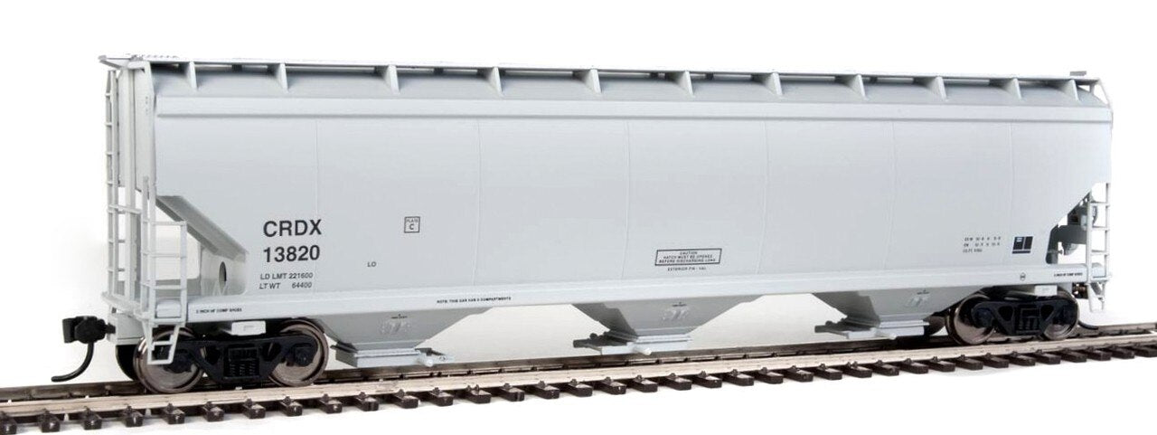 Walthers 910-7674 HO CRDX 60' NSC 5150 3-Bay Covered Hopper #13833
