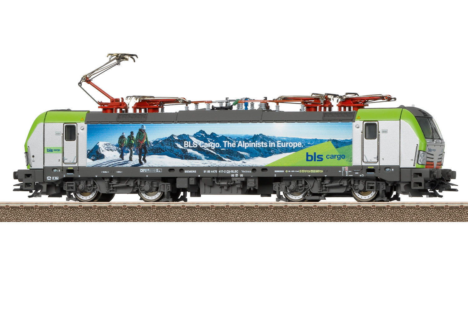 Trix 25197 HO BLS Cargo Class Re 475 Electric Locomotive with DCC/Sound #475 417
