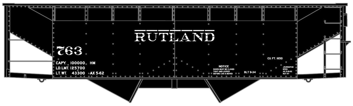 Accurail 7740 HO Rutland 50-Ton Offset Twin Hopper