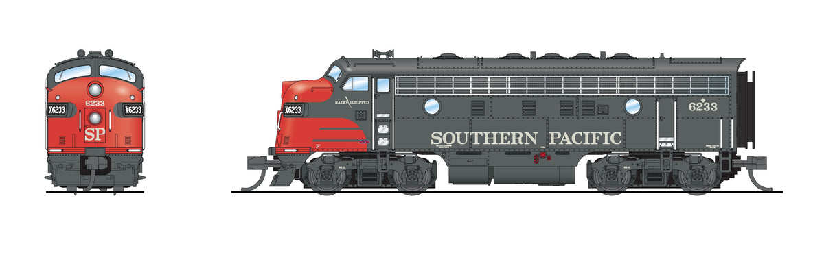 Broadway Limited 7780 N SP EMD F7A Diesel Locomotive w/Sound/DC/DCC #6295