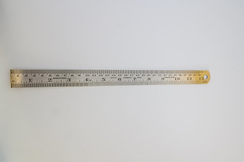 Evergreen Scale Models 78100 12" Steel Ruler