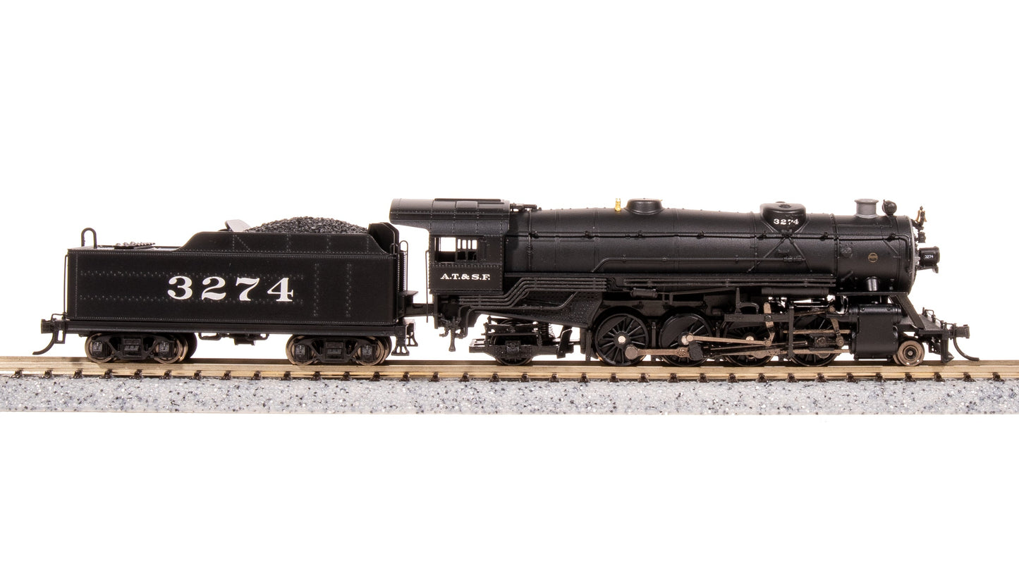Broadway Limited 7831 N ATSF USRA Heavy Mikado Steam Loco - Sound/DC/DCC #3284 LN/Box