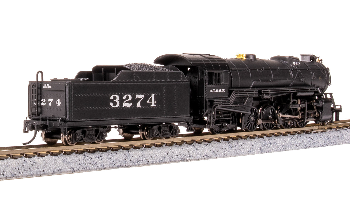 Broadway Limited 7831 N ATSF USRA Heavy Mikado Steam Loco - Sound/DC/DCC #3284 LN/Box