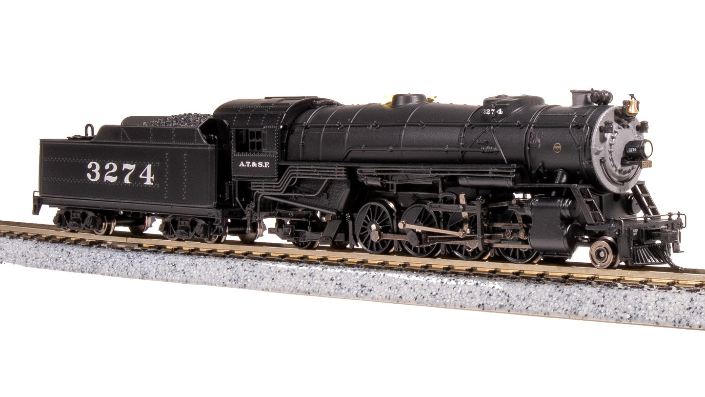 Broadway Limited 7831 N ATSF USRA Heavy Mikado Steam Loco - Sound/DC/DCC #3284 LN/Box