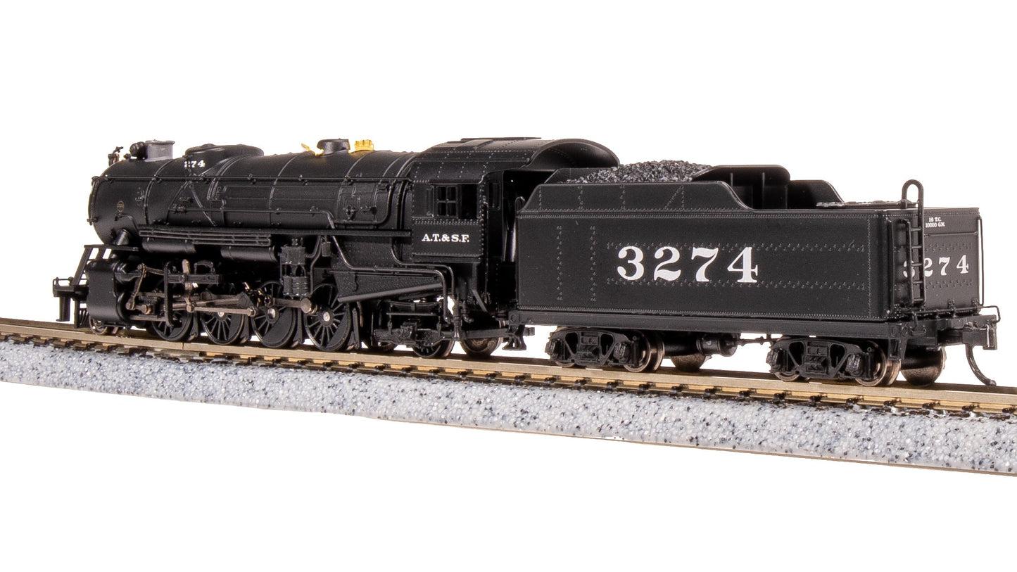 Broadway Limited 7831 N ATSF USRA Heavy Mikado Steam Loco - Sound/DC/DCC #3284 LN/Box
