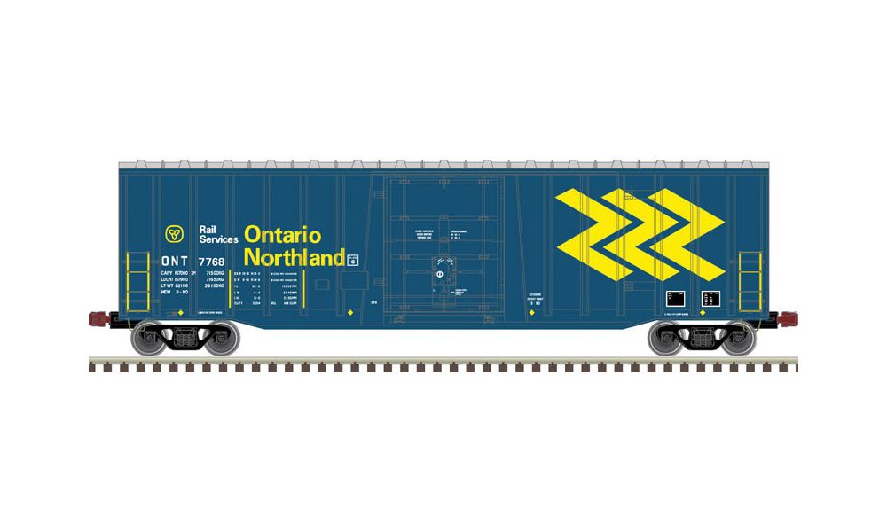 Atlas 50005466 N Ontario Northland Master NSC 50' Box Car #7750