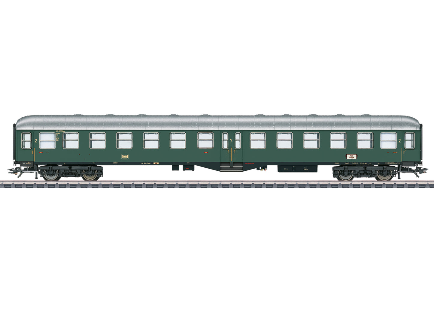 Marklin 43166 HO German Federal Railroad Type B4ymb-51 Passenger Car