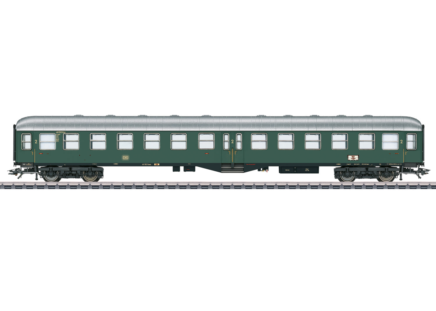 Marklin 43166 HO German Federal Railroad Type B4ymb-51 Passenger Car