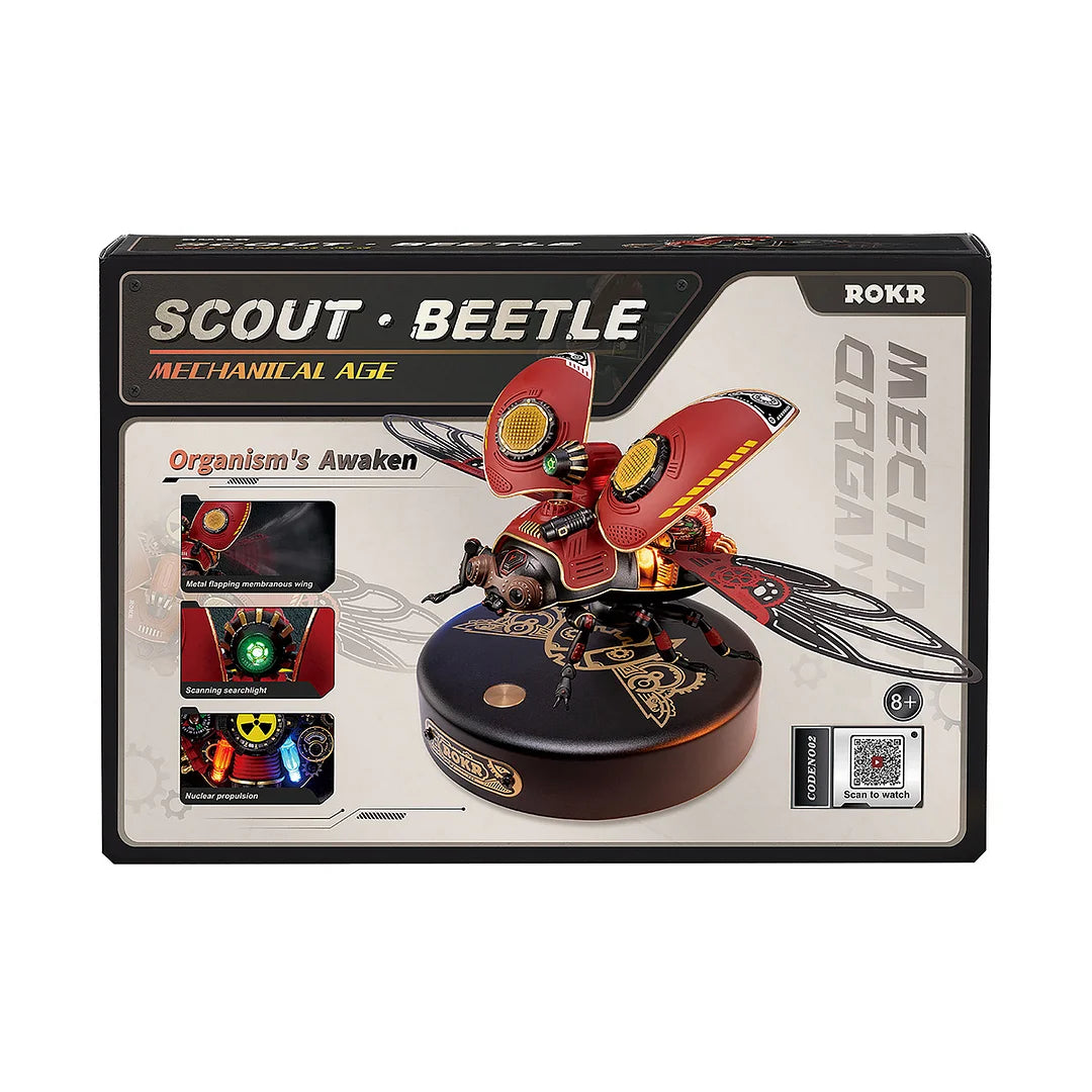 Robotime MI02 ROKR Scout Beetle Model DIY 3D Puzzle