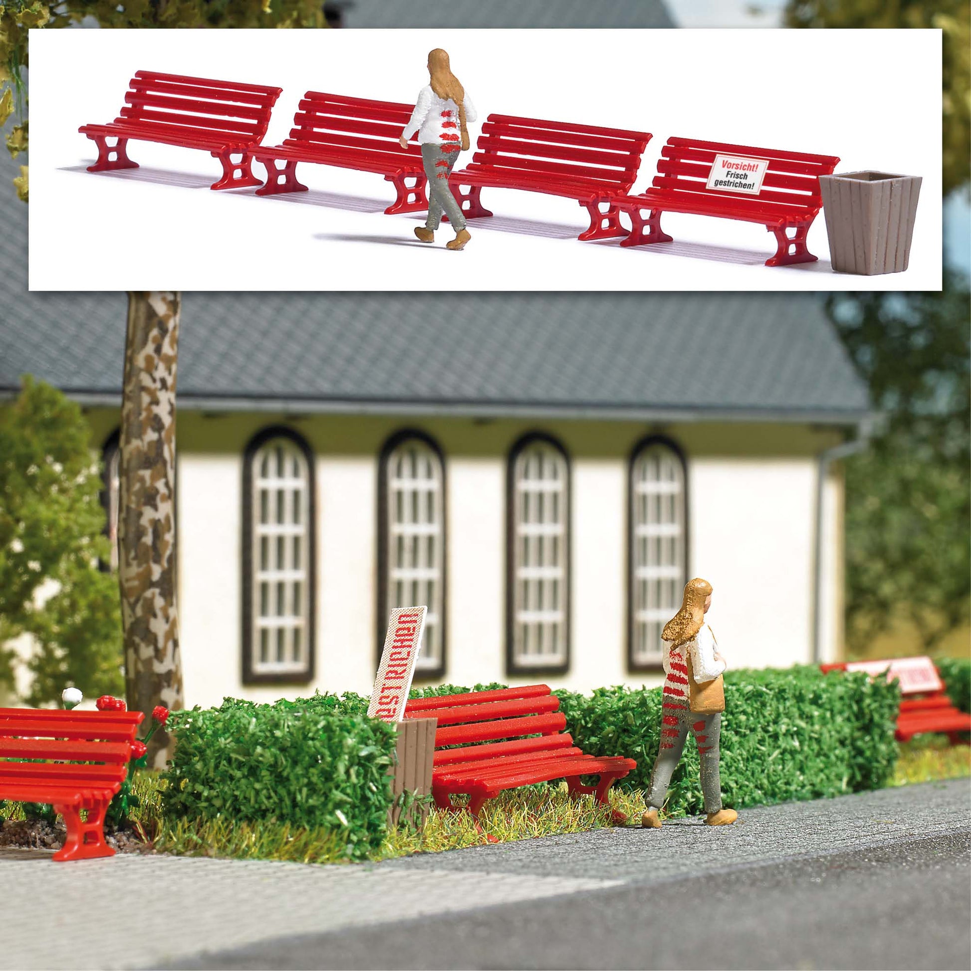 Busch 7979 HO Wet Paint Figure Set