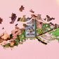 Robotime AMT02 Rolife Sakura Dreamy Tour DIY Music Box 3D Wooden Puzzle