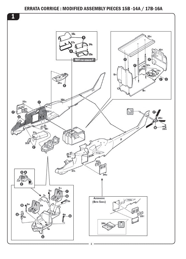 Italeri 1432 1:72 Mil Mi-24/Mi-35 Hind Combat Helicopter Plastic Model Kit