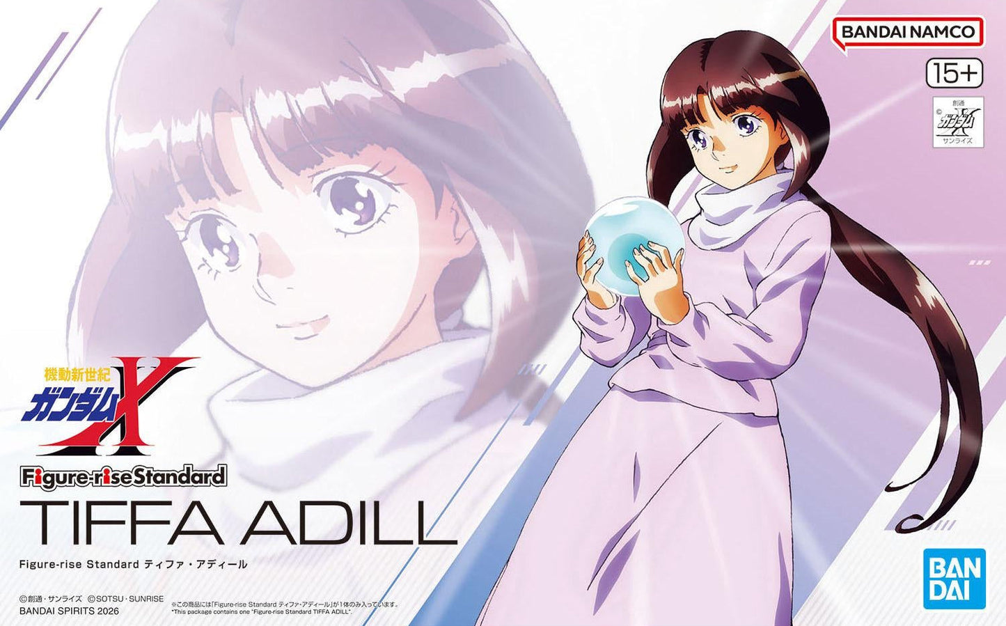 Bandai 2783938 Figure-rise Standard Gundam X Tiffa Adill Plastic Model Kit