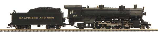 MTH 80-3133-1 Baltimore & Ohio HO 2-8-2 USRA Lt. Mikado Steam w/Proto-Sound 3.0