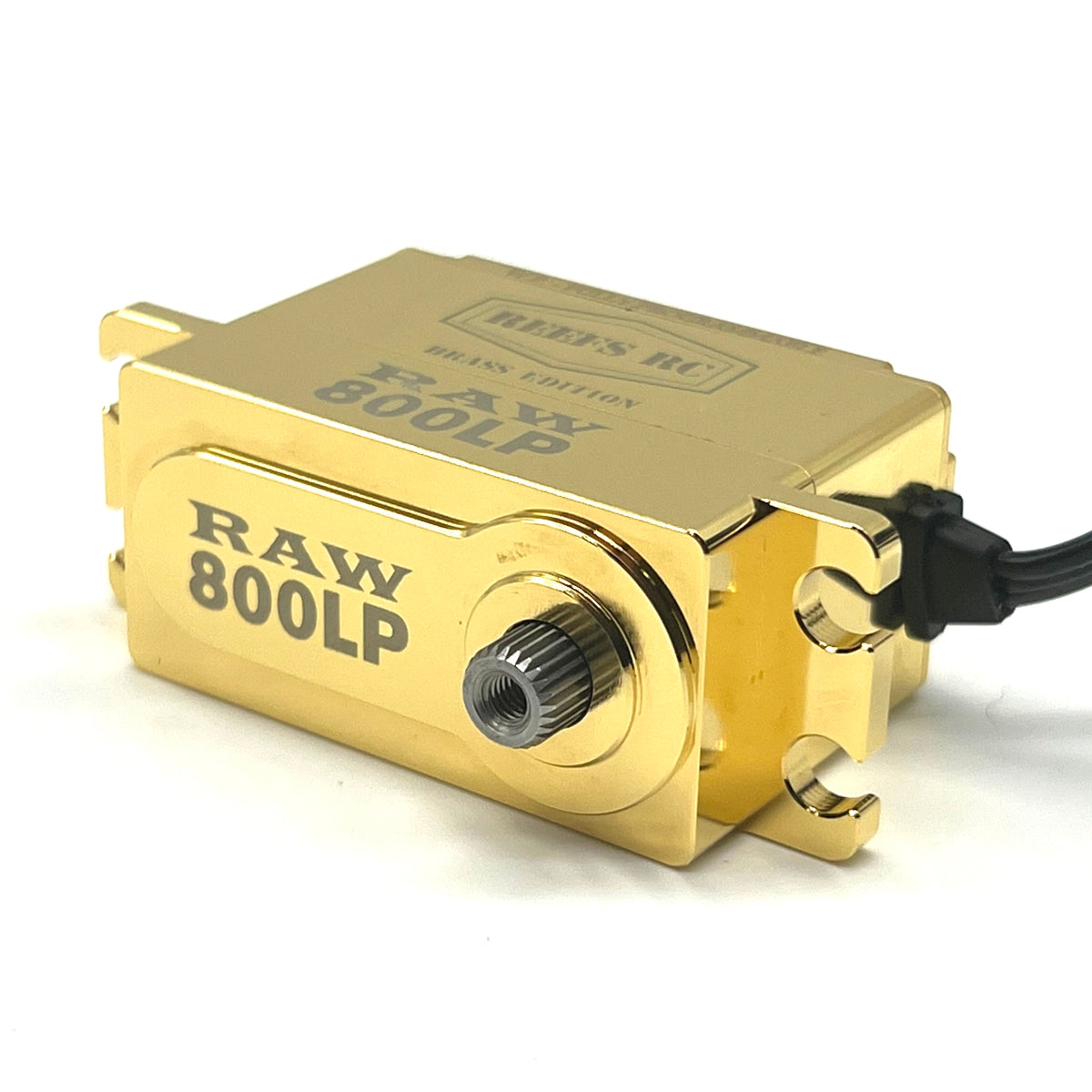 Reef's RC REEFS160 RAW 800LP Brass Edition Waterproof Brushless Servo