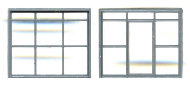 Grandt Line 8014 N 115" x 97" Warehouse/Factory Office Door & Window (Set of 2)