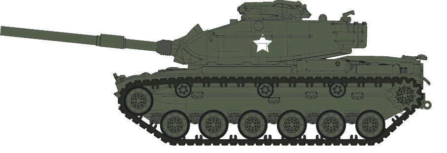 Rapido Trains 804001 HO US Army M60A1 Tank