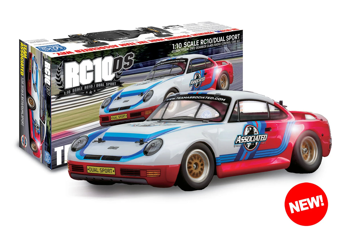 Team Associated 8083 1:10 RC10DS with Rally Body Kit