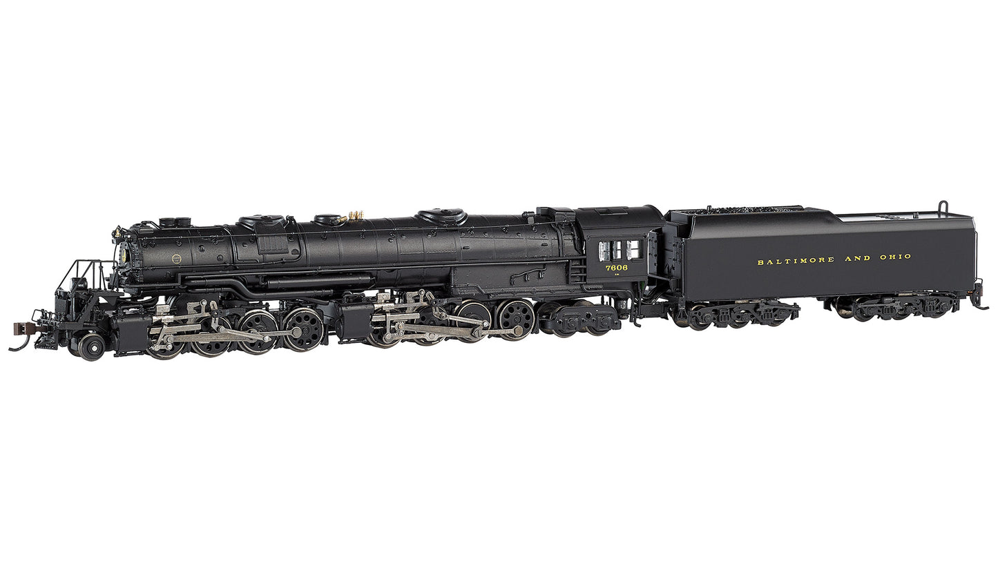Bachmann 80855 N B&O EM-1 2-8-8-4 Steam Locomotive with Sound #7606