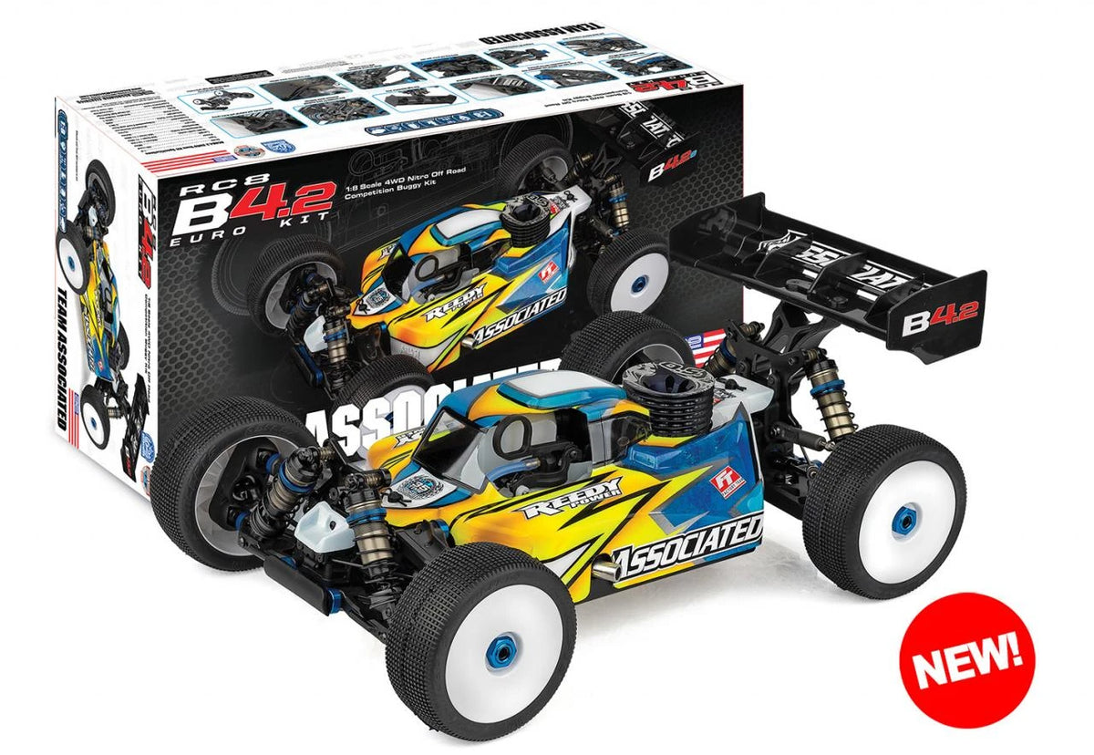 Team Associated 80956 1:8 RC8B4.2 Team Kit Euro Edition
