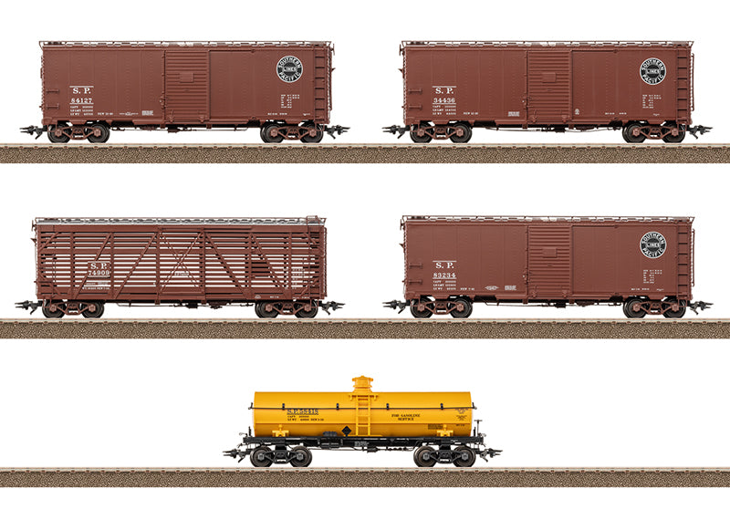 Trix 24915 HO Southern Pacific Freight Car (Set of 5)
