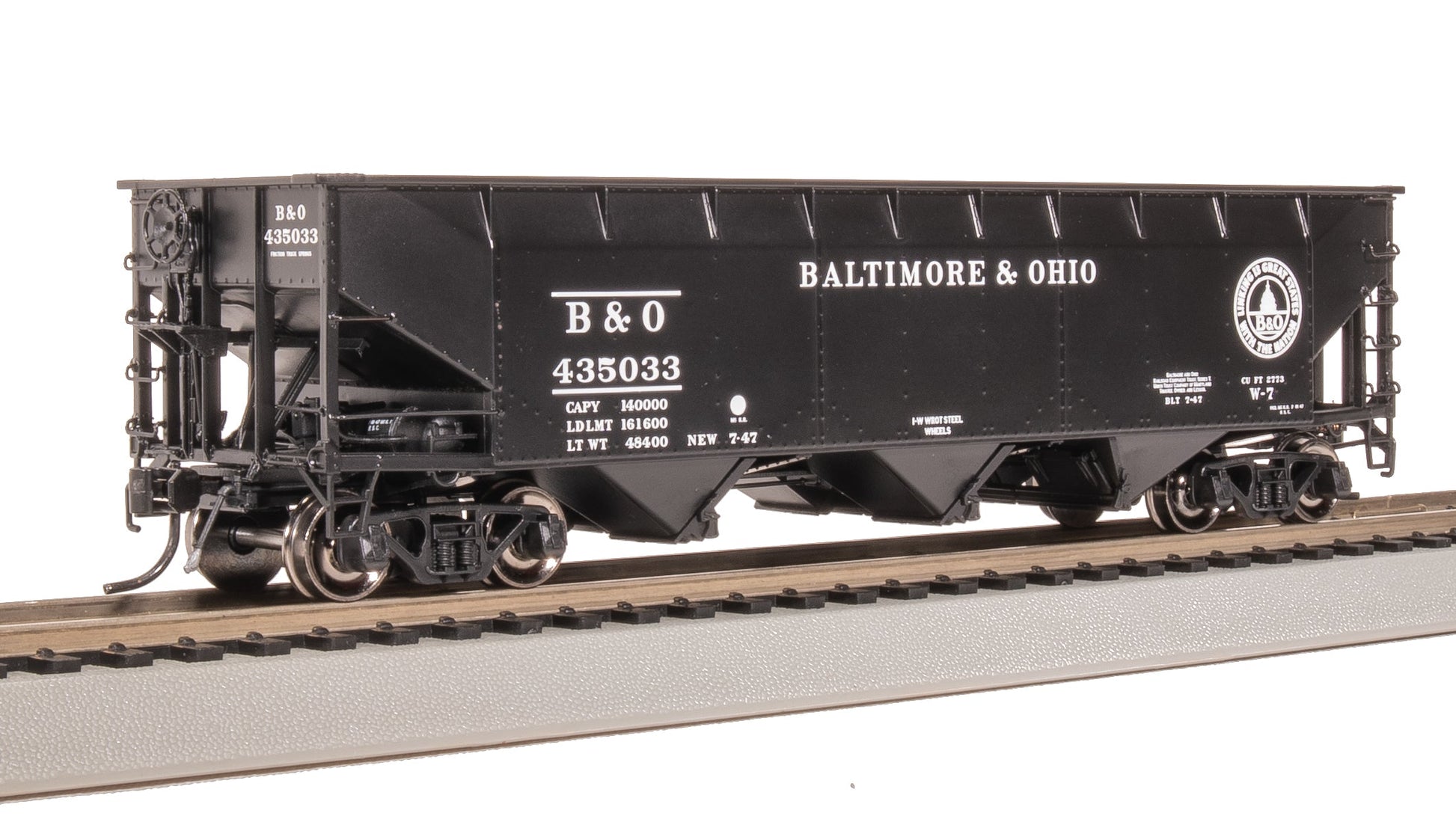 Broadway Limited 8104 HO Baltimore & Ohio AAR 70-Ton Triple Hopper #435067