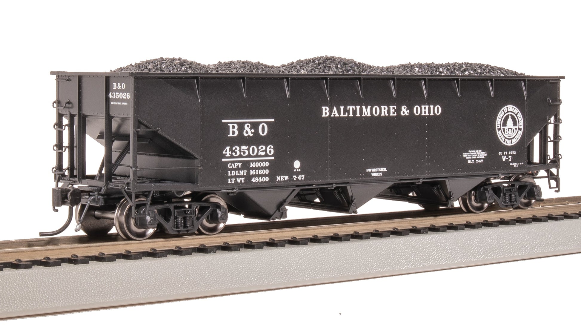 Broadway Limited 8104 HO Baltimore & Ohio AAR 70-Ton Triple Hopper #435067