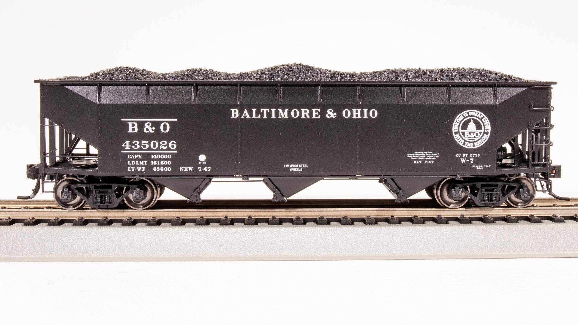 Broadway Limited 8104 HO Baltimore & Ohio AAR 70-Ton Triple Hopper #435067